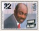 US Postage Stamp honoring Eubie Blake